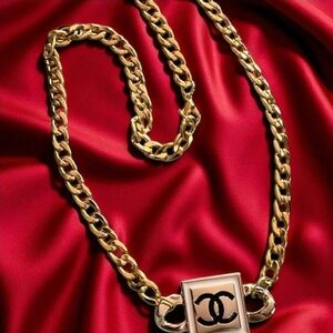 Custom Zipperpull pendant necklace